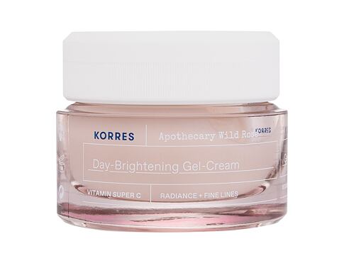 Denní pleťový krém Korres Apothecary Wild Rose Day-Brightening Gel-Cream 40 ml