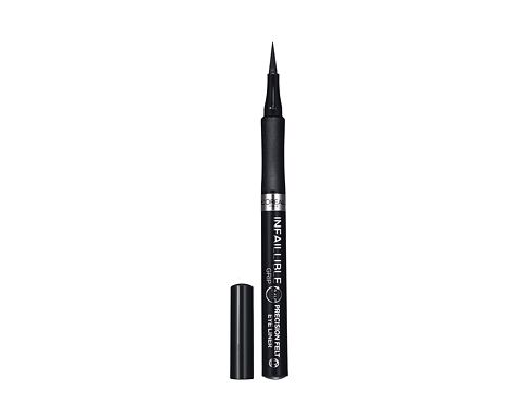 Oční linka L'Oréal Paris Infaillible Grip 24H Precision Felt Eyeliner 1 ml 01 Black