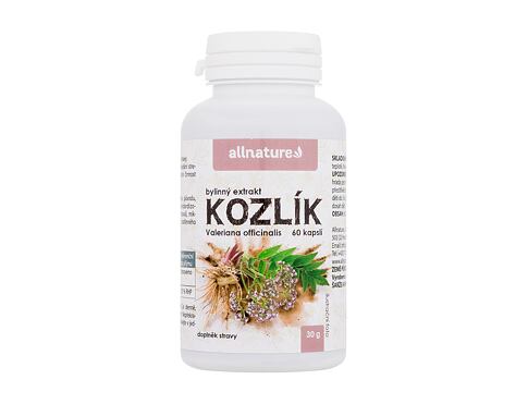 Doplněk stravy Allnature Kozlík 60 ks