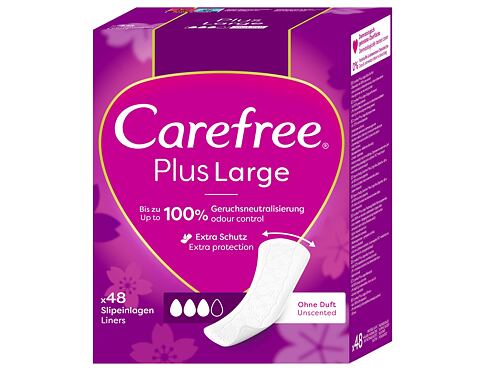 Slipová vložka Carefree Plus Large Unscented 48 ks