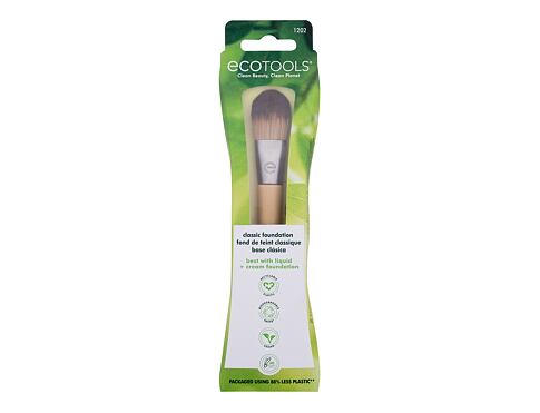 Štětec EcoTools Brush Classic Foundation 1 ks poškozená krabička