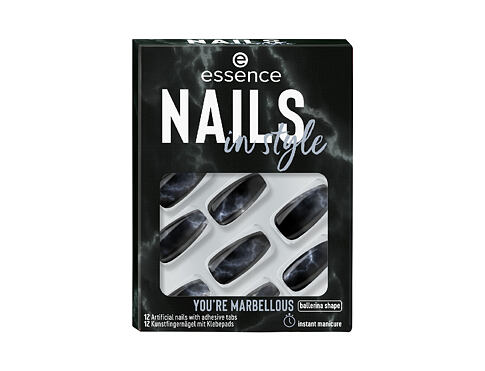 Umělé nehty Essence Nails In Style 12 ks 17 You're Marbellous