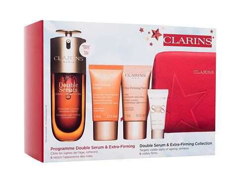 Pleťové sérum Clarins Double Serum & Extra-Firming Collection 50 ml Kazeta