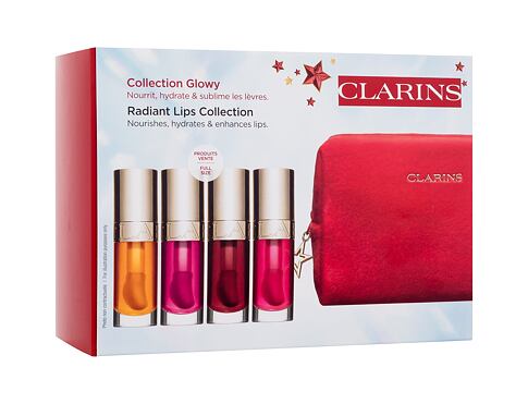 Olej na rty Clarins Lip Comfort Oil Radiant Lips Collection 7 ml Kazeta