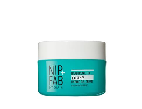 Denní pleťový krém NIP+FAB Hydrate Hyaluronic Fix Extreme⁴ Hybrid Gel Cream 2% 50 ml