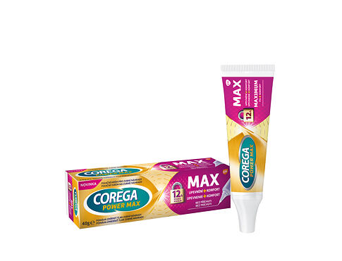 Fixační krém Corega Power Max Fixing + Comfort 40 g