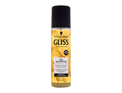 Kondicionér Schwarzkopf Gliss Oil Nutritive Express-Repair-Conditioner 200 ml