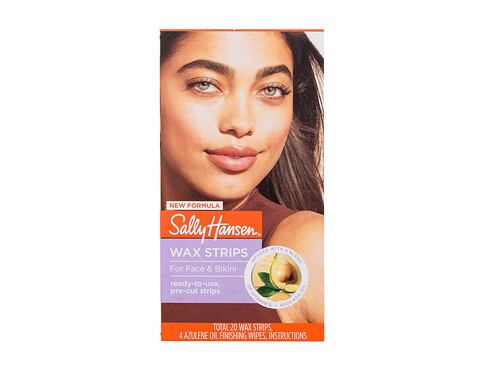 Depilační přípravek Sally Hansen Wax Strips For Face & Bikini 20 ks