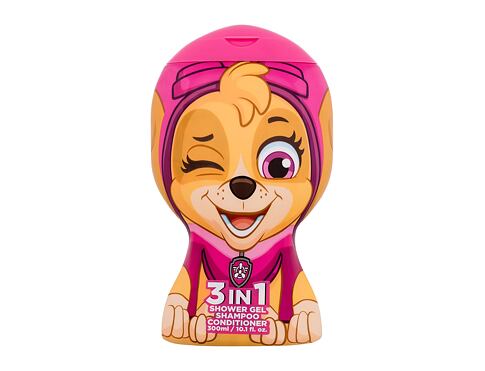 Sprchový gel Nickelodeon Paw Patrol Skye 3in1 Shower Gel, Shampoo & Conditioner 300 ml