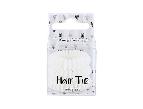 Gumička na vlasy 2K Hair Tie 3 ks White