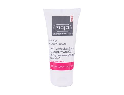 Denní pleťový krém Ziaja Med Capillary Treatment SPF6 50 ml