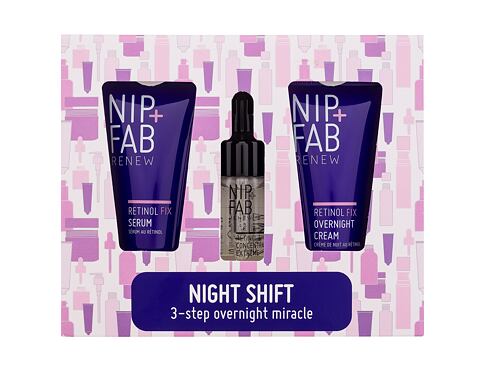 Pleťové sérum NIP+FAB Renew Night Shift 20 ml Kazeta