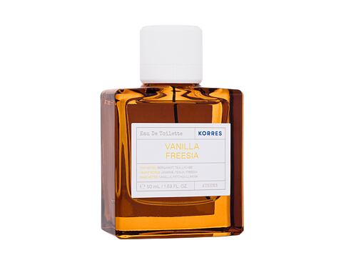 Toaletní voda Korres Vanilla Freesia 50 ml poškozená krabička