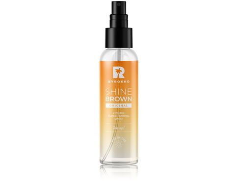 Opalovací přípravek na tělo Byrokko Shine Brown Original 2-Phase Super Tanning Spray 104 ml