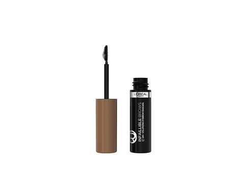 Řasenka na obočí L'Oréal Paris Infaillible Brows Volumizing Eyebrow Mascara 4,4 ml 5.0 Light Brunette