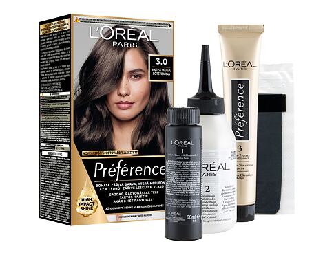 Barva na vlasy L'Oréal Paris Préférence 60 ml 3.0