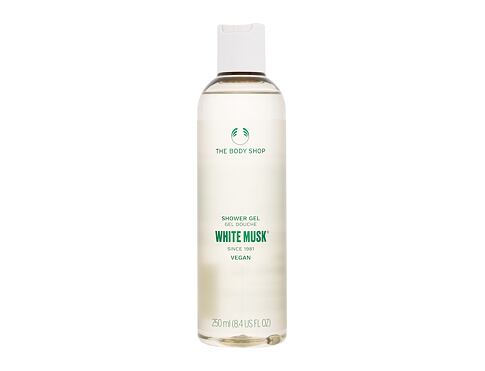 Sprchový gel The Body Shop White Musk 250 ml poškozený flakon