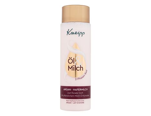 Koupelový olej Kneipp Oil & Milk 2-Phase Bath Argan & Oat Milk 250 ml