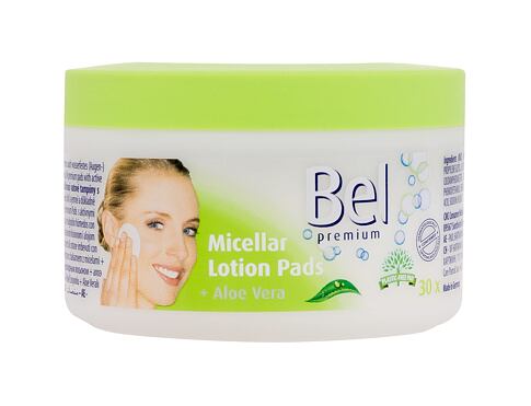 Odličovací tampony Bel Premium Micellar Lotion Pads + Aloe Vera 30 ks