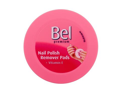 Odlakovač nehtů Bel Premium Nail Polish Remover Pads + Vitamin E 30 ks