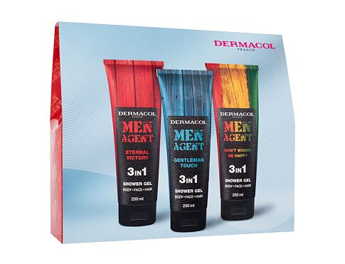 Sprchový gel Dermacol Men Agent 250 ml Kazeta