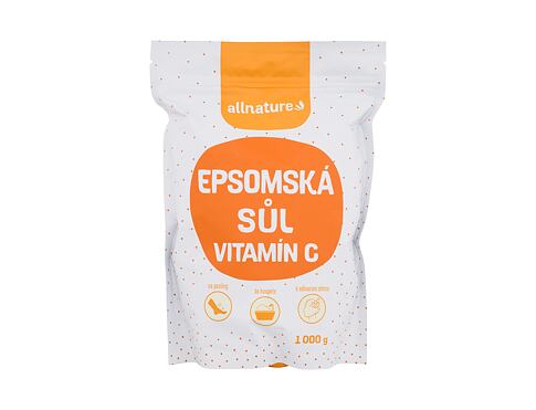 Koupelová sůl Allnature Epsom Salt Vitamin C 1000 g