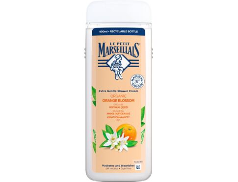 Sprchový krém Le Petit Marseillais Extra Gentle Shower Cream Organic Orange Blossom 400 ml