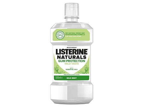 Ústní voda Listerine Naturals Gum Protection Mild Taste Mouthwash 500 ml