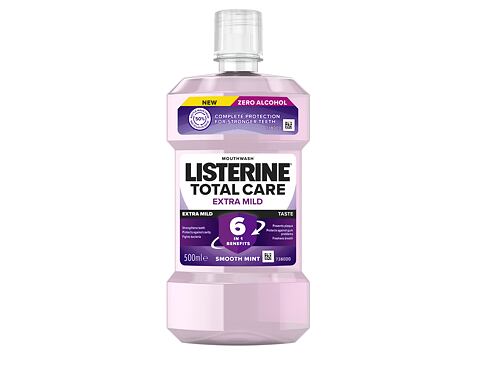 Ústní voda Listerine Total Care Extra Mild Taste Smooth Mint 500 ml