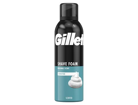 Pěna na holení Gillette Shave Foam Original Scent Sensitive 200 ml