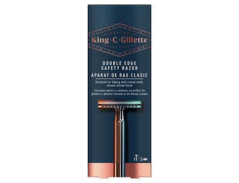 Holicí strojek Gillette King C. Double Edge Safety Razor 1 ks