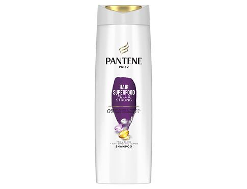 Šampon Pantene Superfood Full & Strong Shampoo 400 ml