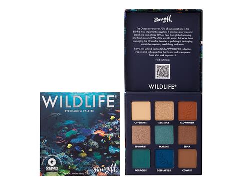 Oční stín Barry M Wildlife Ocean Eyeshadow Palette 10,8 g