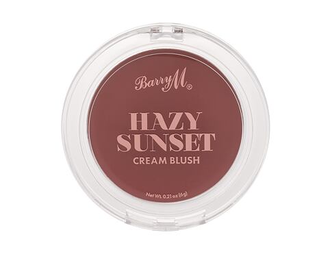 Tvářenka Barry M Hazy Sunset Cream Blush 6 g Evening Daze