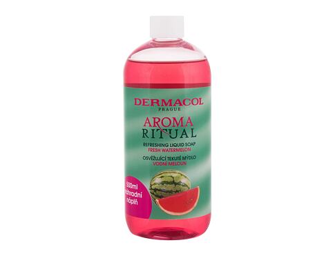 Tekuté mýdlo Dermacol Aroma Ritual Fresh Watermelon Náplň 500 ml