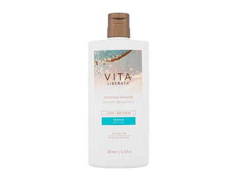 Samoopalovací přípravek Vita Liberata Tanning Mousse Clear 200 ml Medium