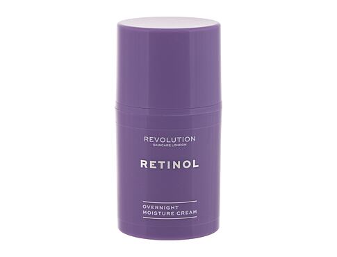 Noční pleťový krém Revolution Skincare Retinol Overnight 50 ml poškozená krabička