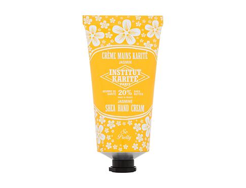 Krém na ruce Institut Karité Shea Hand Cream Jasmine 75 ml poškozená krabička