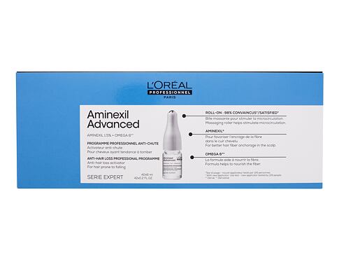 Sérum na vlasy L'Oréal Professionnel Aminexil Advanced Anti-Hair Loss Professional Programme 42x6 ml poškozená krabička