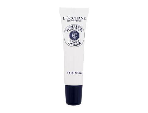 Balzám na rty L'Occitane Shea Butter Ultra Rich Lip Balm 12 ml