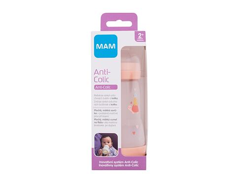 Kojenecká lahev MAM Easy Start Anti-Colic 2m+ Nude 260 ml poškozená krabička