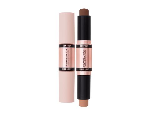 Korektor Makeup Revolution London Contour Double Ended Contour Stick 4,3 g Dark