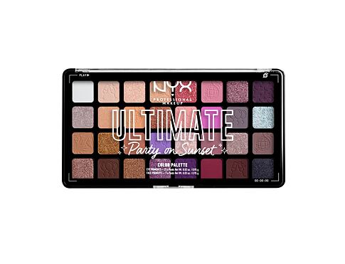 Oční stín NYX Professional Makeup Ultimate Color Palette 30,4 g 01 Party On Sunset