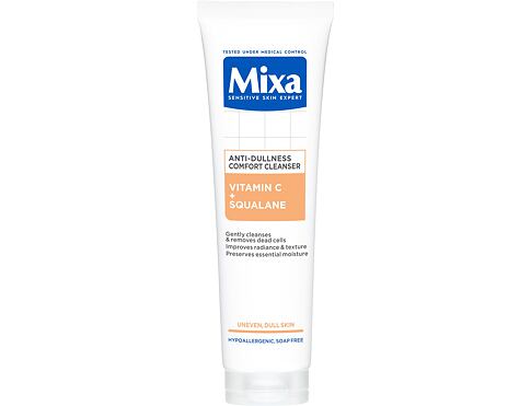 Čisticí gel Mixa Vitamin C+ Squalane Anti-Dullness Comfort Cleanser 150 ml