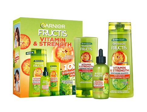 Šampon Garnier Fructis Vitamin & Strength 400 ml Kazeta