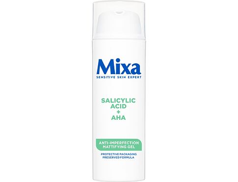 Pleťový gel Mixa Salicylic Acid + AHA Anti-Imperfection Mattifying Gel 50 ml