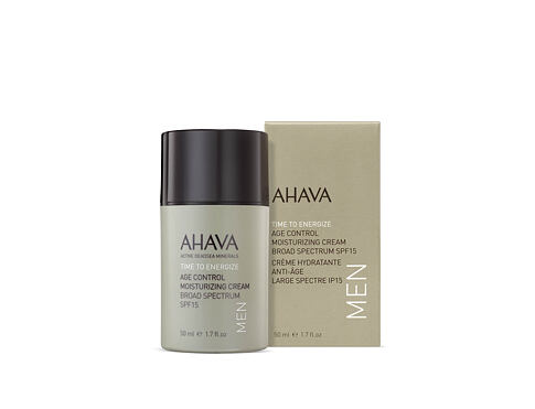 Denní pleťový krém AHAVA Men Time To Energize SPF15 50 ml