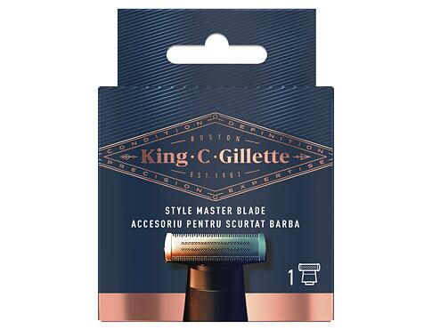 Náhradní břit Gillette King C. Style Master Blade 1 ks