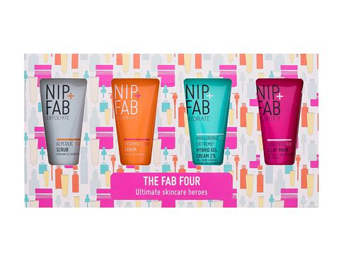 Peeling NIP+FAB The Fab Four Ultimate Skincare Heroes 20 ml Kazeta