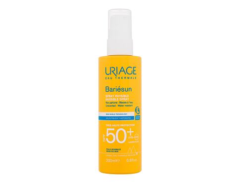 Opalovací přípravek na tělo Uriage Bariésun Invisible Spray SPF50+ 200 ml